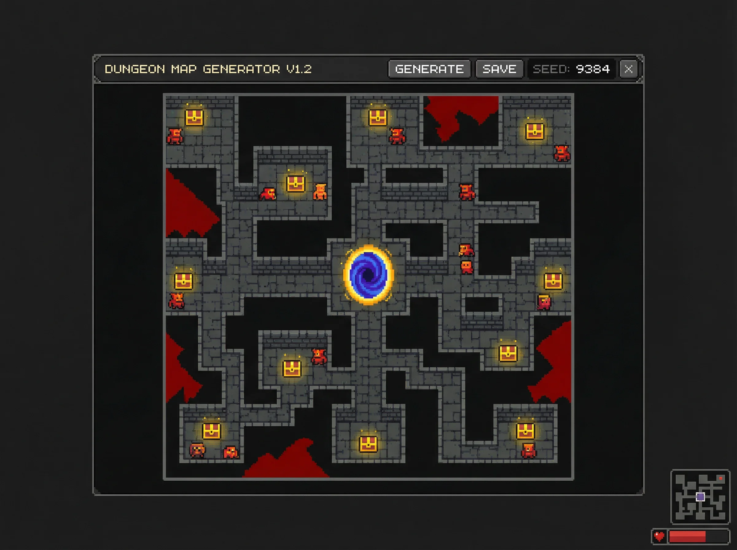 pp电子地牢生成系统 - 森林舞会 核心机制